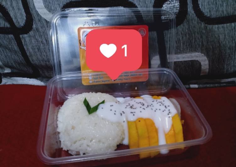 Cara Gampang Membuat Mango Sticky Rice Anti Gagal