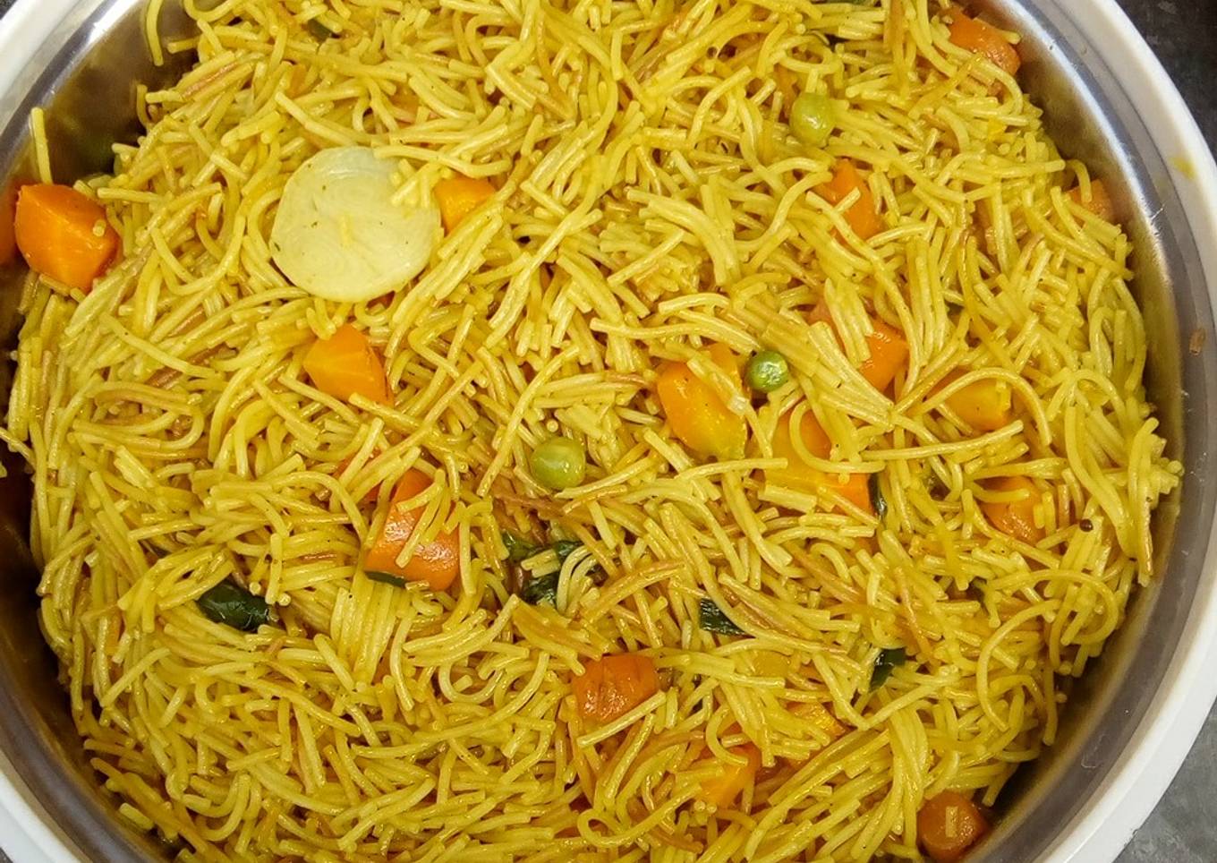 Vegetables spaghetti