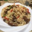 White fried rice