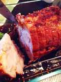 Roasted Ham with Honey Glaze