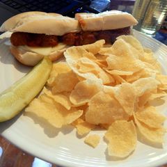 Meatball Sub Sandwich A picture of Meatball Sub Sandwich.