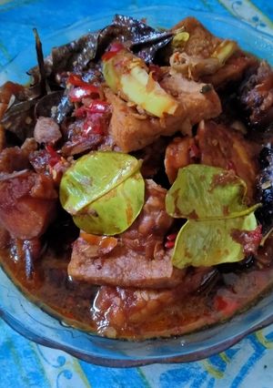 Foto resep Ayam tahu tempe bumbu bali