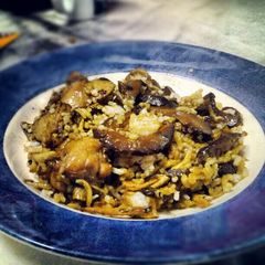 A picture of MOMI HOMEMADE MUSHROOM RICE.