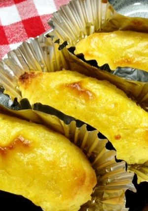 A picture of Our Family's Sweet Potato Dessert.