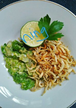 Foto resep Teri goreng sambel cabe rawit simpel