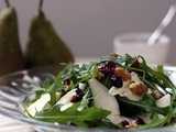 pear walnut salad