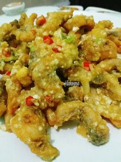 Foto resep Ikan goreng saus telur asin