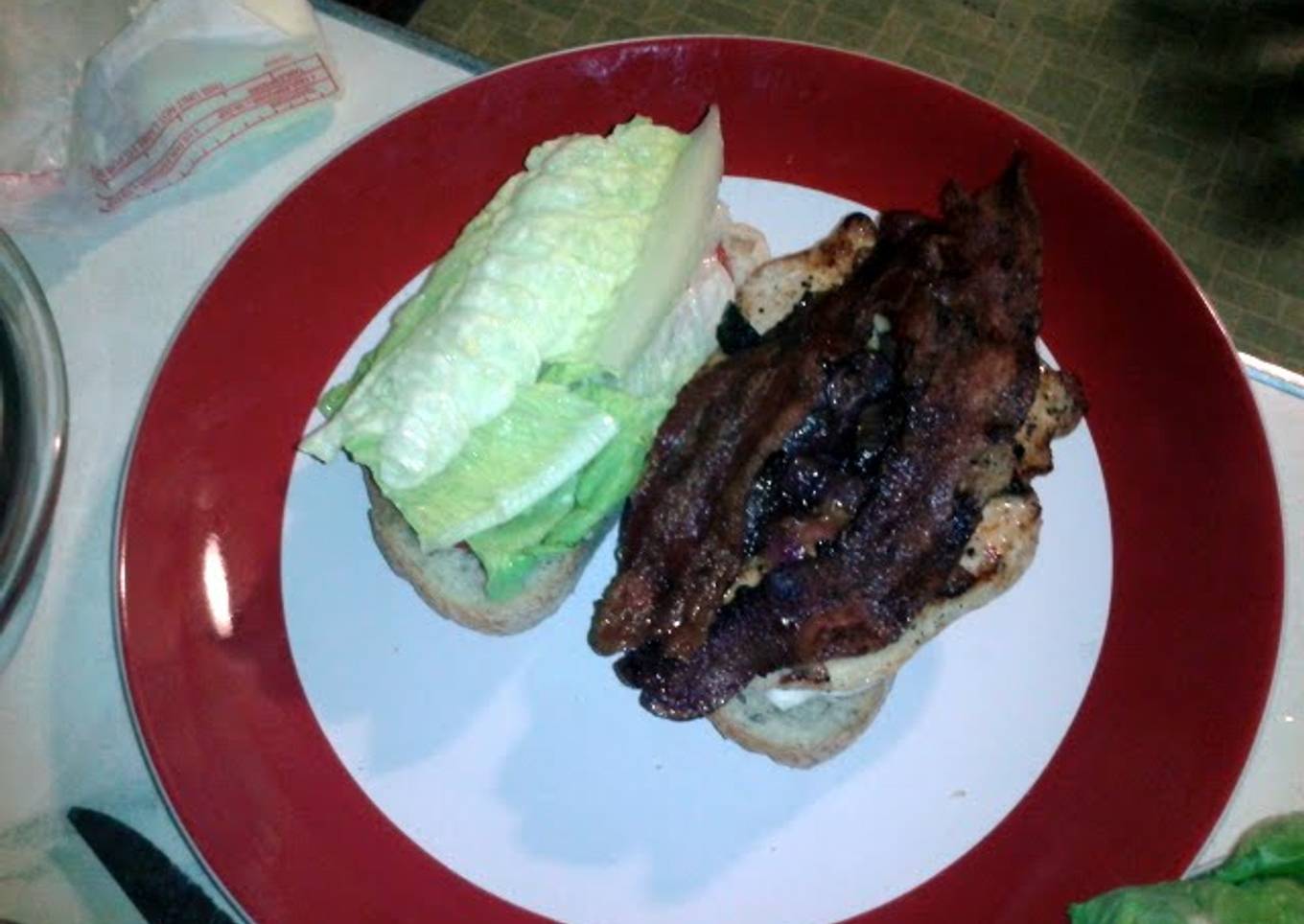 Balsamic chicken sandwich
