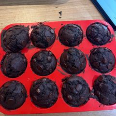 Chocolate Orange Muffins A picture of Chocolate Orange Muffins.