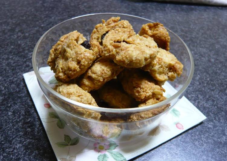 Steps to Prepare Favorite Oatmeal and Coconut  Cookies