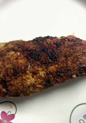 A picture of apple beer chicken.