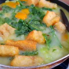 Sayur santan daun labu siam lengkap রেসিপির প্রধান ছবি