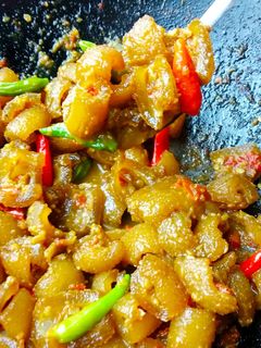 Foto resep Oseng Kikil Sapi Pedas