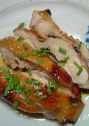A picture of Boiled Chicken Teriyaki.