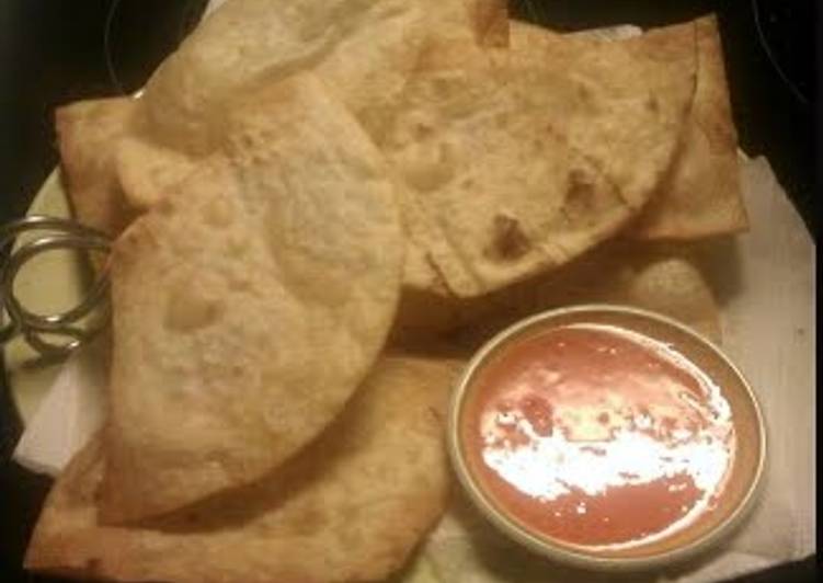 Steps to Prepare Homemade Yummy Tortilla Chips