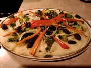 A picture of tomato focaccia