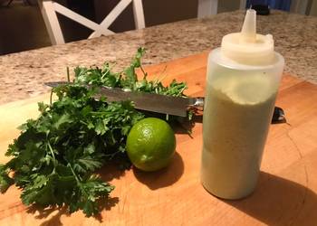 Popular Recipe Roasted poblano jalapeo and garlic crema Delicious Steady