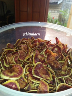 Foto resep Keripik Ubi Ungu (Karamel)