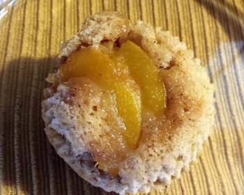 Fresh, Make Recipe Peach upside down muffins Delicious Simple