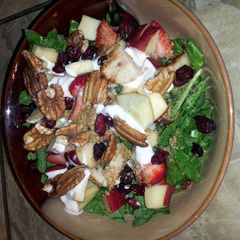 A picture of Apple Pecan salad.