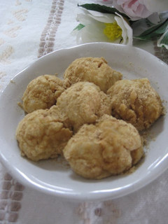 A picture of Soft Milk Mochi With Rice Bran.