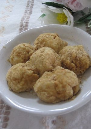 A picture of Soft Milk Mochi With Rice Bran.
