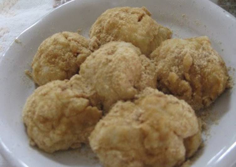 Soft Milk Mochi With Rice Bran Soft Milk Mochi With Rice Bran