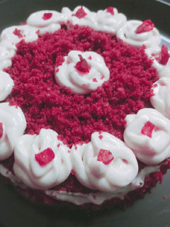 A picture of Red velvet cake.