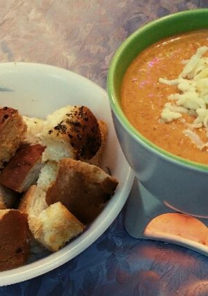A picture of Pavbhaji Fondue.