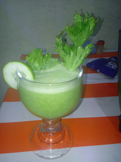 Una foto de Jugo verde para evitar muchas enfermedades a la Mario, s