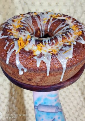 Una foto de Budín de mandarina