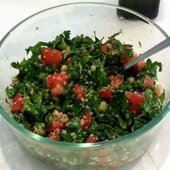 A picture of Tabbouleh.
