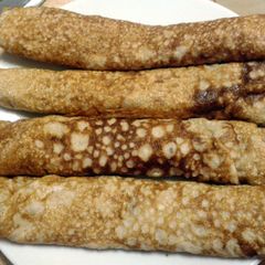 A picture of Healthy egg white pancakes.