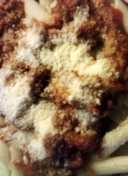 Penned Pasta with Meat Sauce