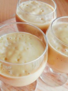 Una foto de Crema helada de mango