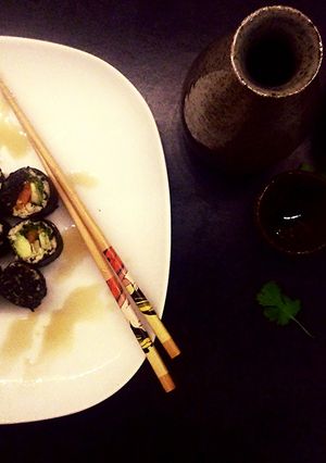 A picture of Black Sesame Sushi.