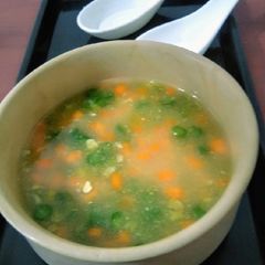 A picture of Carrot Beans soup.
