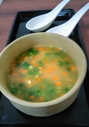 A picture of Carrot Beans soup.