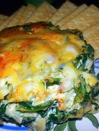 Recipe Mexican Spiced Creamy Artichoke &amp; Spinach Dip which So Delicious