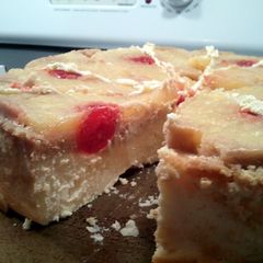A picture of Pineapple Upside Down Cheesecake.