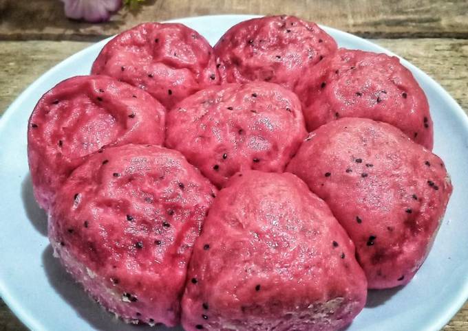 Resep Roti Kukus Buah Naga Oleh Dessy Solehyanti Cookpad