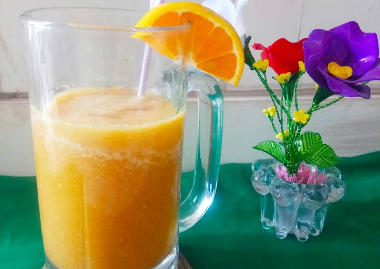 Cara Gampang Membuat Jus jeruk peer madu🍊🍐🐝 yang Enak Banget