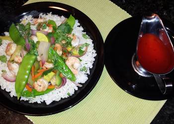 Easy Recipe Stir fried shrimp Delicious Simple