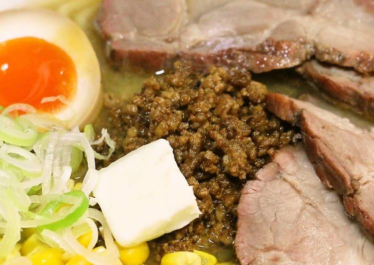 Recipe of Perfect Meat-Miso For Topping Ramen