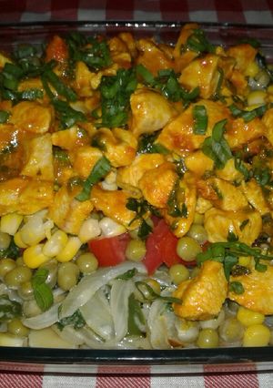 Una foto de Fideos multicolor! 🍝