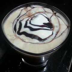 Semi Frozen Espresso with Vanilla Icecream / Affogato A picture of Semi Frozen Espresso with Vanilla Icecream / Affogato.