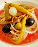 Ensalada de piparras con otros