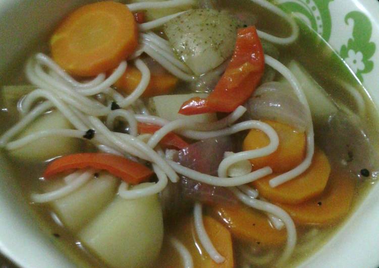 Get Healthy with Comfort Veggies Soup