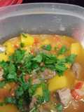 Hearty beef and butternut squash stew