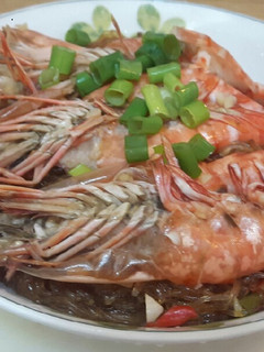 草蝦蒸冬粉 的食譜成品照片